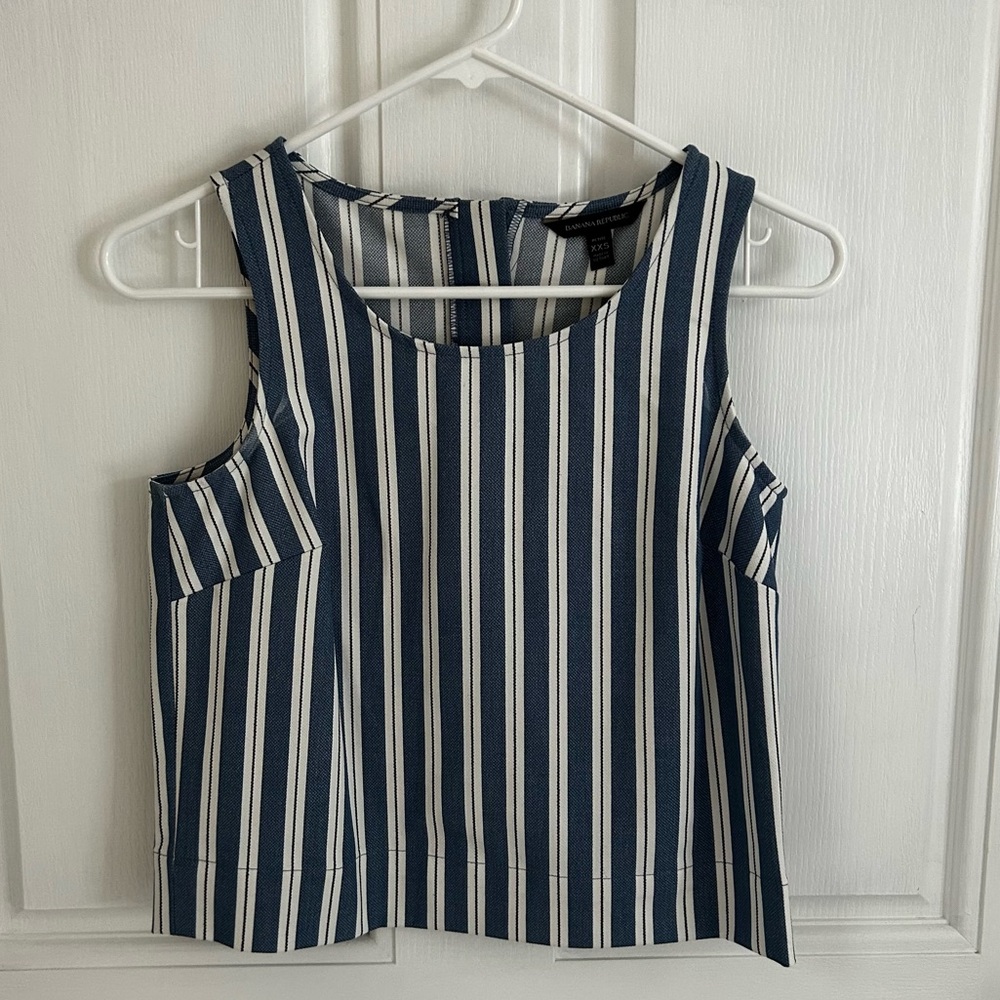 Banana Republic Crop Blouse, XSP